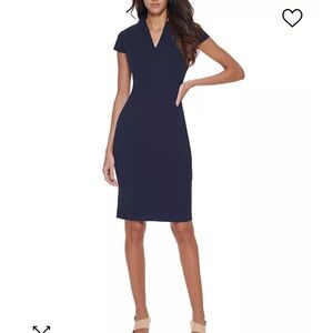 NWT Calvin Klein Hunter Green Dress